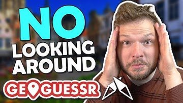 Playing GeoGuessr Duels NMPZ (without looking around)