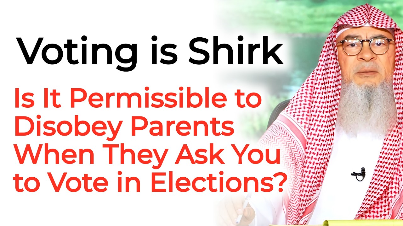 Islamic Ruling on Voting - Voting is Shirk? | Sheikh Assim Al Hakeem ...