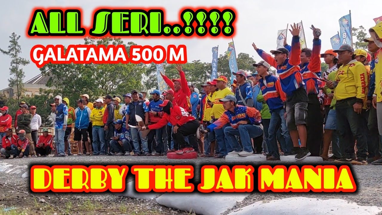 ALL SERI..galatama 500 M lomba merpati balap tingkat Nasional bandung