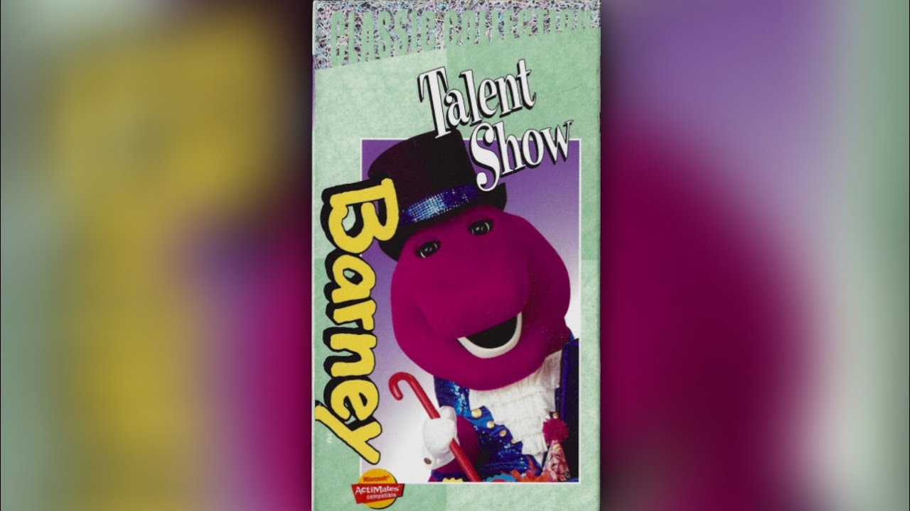 Barney’s Talent Show (1996) 2000 VHS YouTube