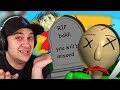 I KILLED BALDI... | Baldi's Basics