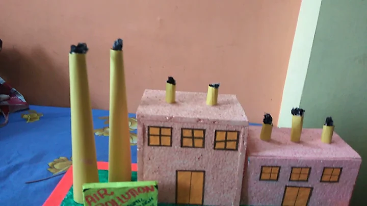 Model on Air pollution..(3d model)