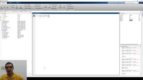Introduction to Matlab in Arabic | 21 fprintf function