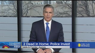 Aurora Police Investigate Deadly Double Shooting