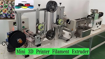 Mini 3D Printer Filament Extruder