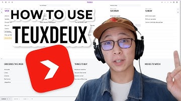 How to use TeuxDeux (web)
