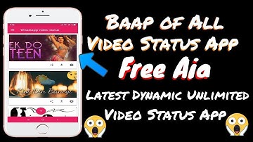 Professional Dynamic Video status App Free Aia | Makeroid | Technical Sameer