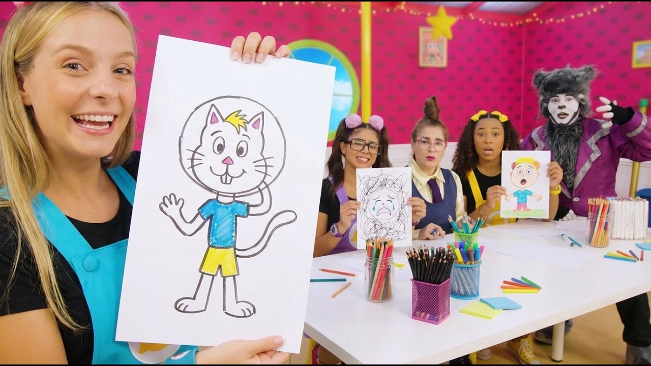 DESAFIO DE DESENHO DA TURMA DO GATO GALACTICO… SÓ UM ACERTOU 😱