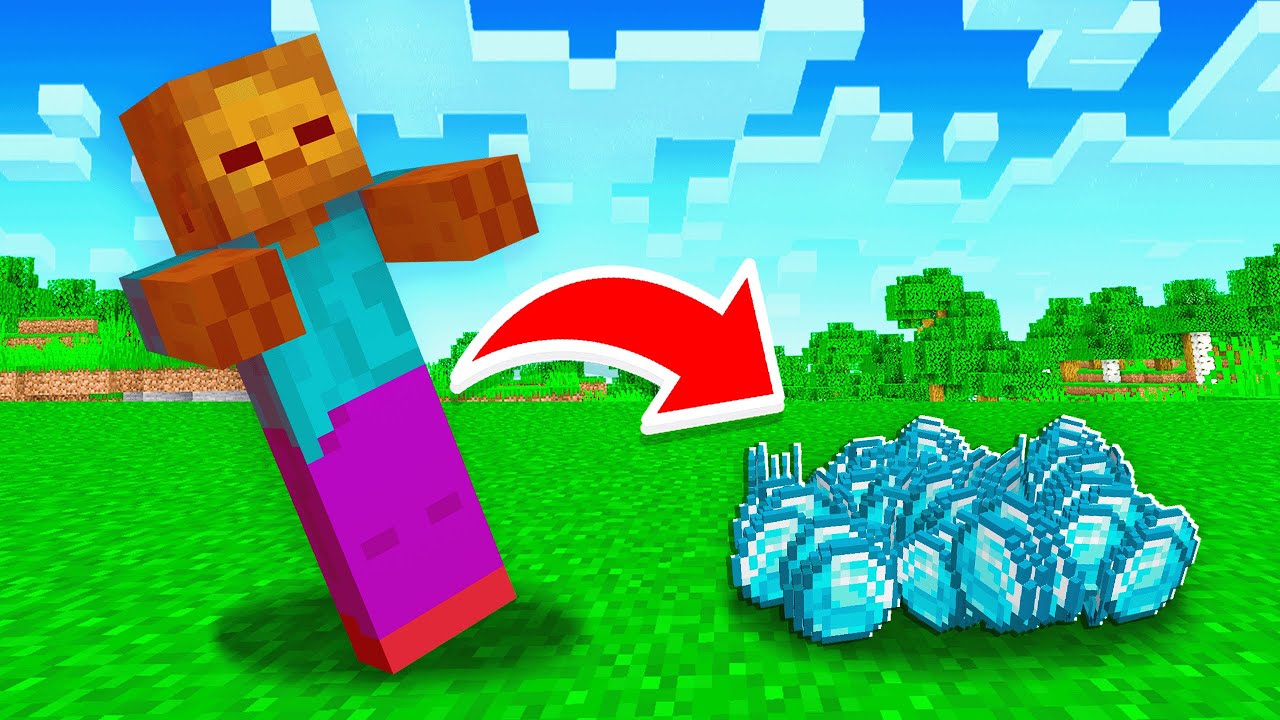 Minecraft But EVERYTHING Is Random - YouTube