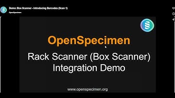 Demo: Box Scanner - Introducing Barcodes (Scan 1)