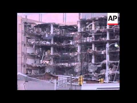 USA: OKLAHOMA CITY BOMBING:SEARCH FOR BODIES CONTINUES UPDATE 2