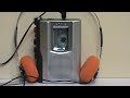 Not a Walkman - Sony TCM-150 cassette recorder