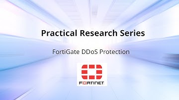 FortiGate DDoS Protection