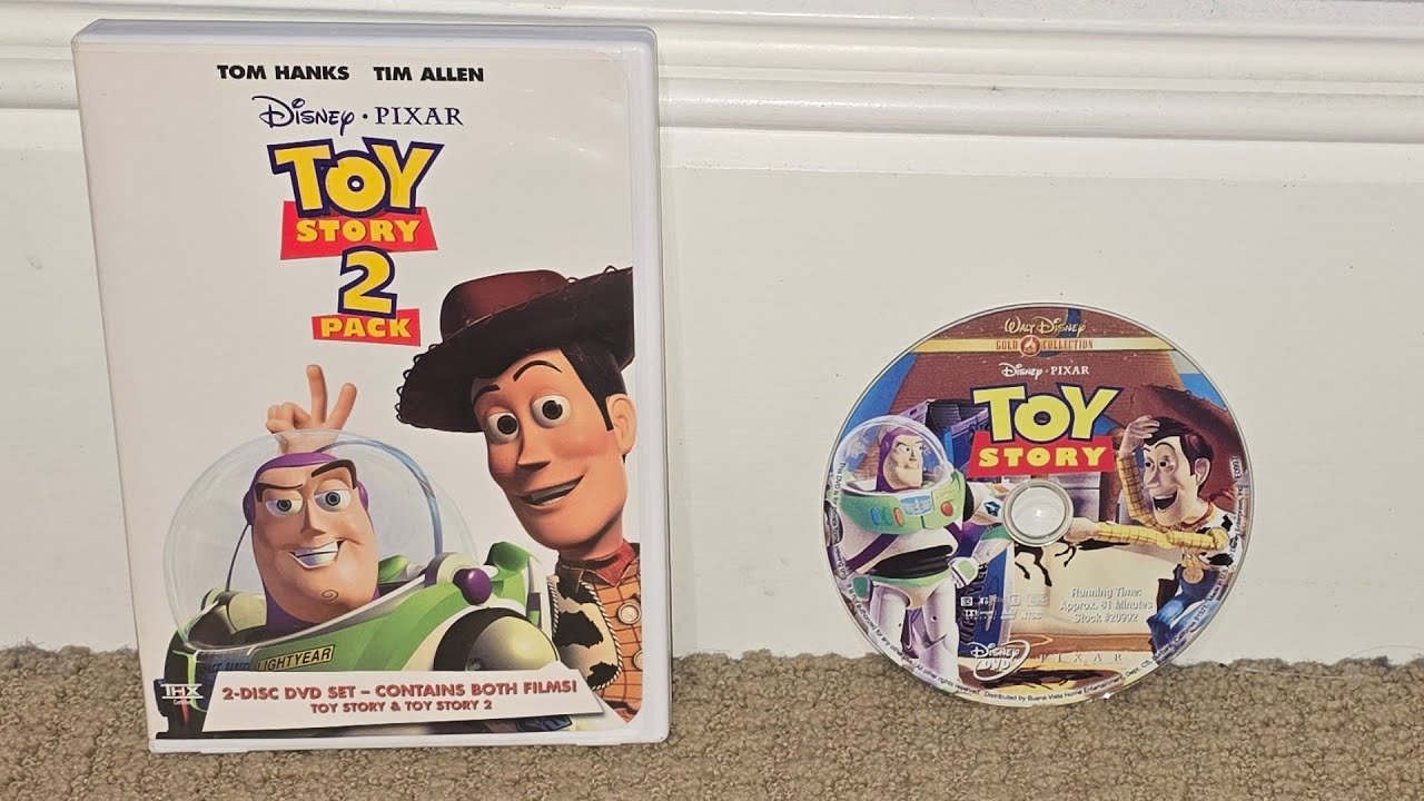 Toy Story 2 Pack USA DVD 1 Walkthrough 4:3 Display (2000) - YouTube