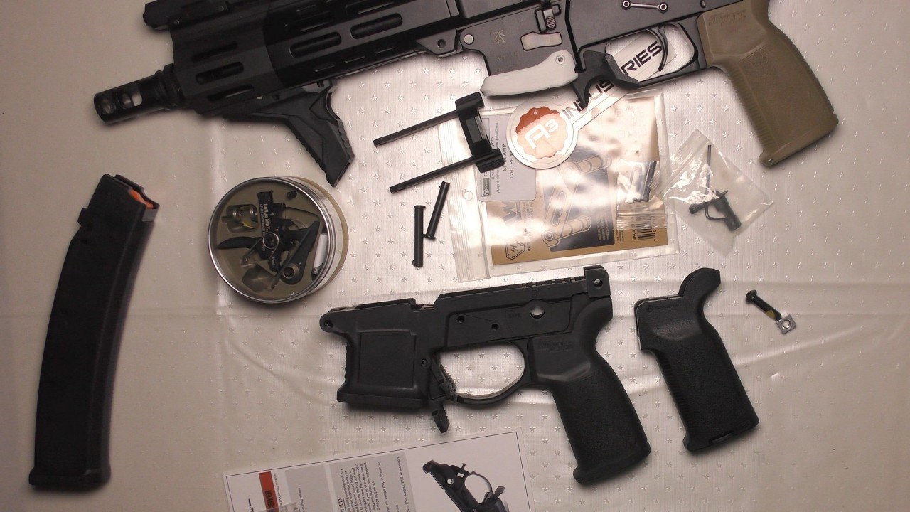 УСМ LaRue MBT та ловер A3 Tactical Grand Power Stribog