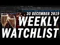 Options Trading Weekly Watchlist | Stock Analysis | 30 December 2019