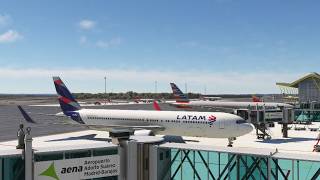 Madrid Barajas Intl (LEMD) to Guayaquil Olmedo Intl (SEGU) MSFS2020 CS LATAM B767-300 Wing View
