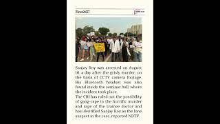 Kolkata doctor's rape: CBI asked Sanjay Roy 10 questions in polygraph test.  #new #shorts #kolkata