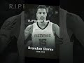 R.I.P Brandon Clark #espn #nba #brandonclark #grizzlies