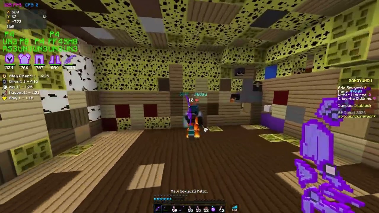 SonOyuncu SkyBlock Nether PvP #3 #sonoyuncu #skyblock