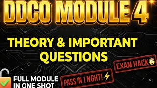 DDCO BCS302 Module 4 full module in shot along with important questions and previous year questions
