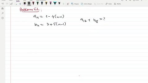 Use the graphs of the arithmetic sequences {a_n} and {b_n} to solve E…