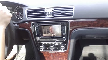 RNS 510 - Video in Motion - 2013 VW Passat