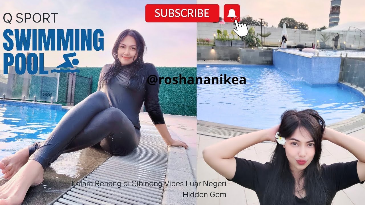 Q Sport Swimming Kolam Renang Cibinong #olahraga #roshananikea