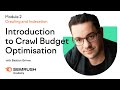 Introduction to Сrawl Budget Optimization | Lesson 5/34 | Semrush Academy