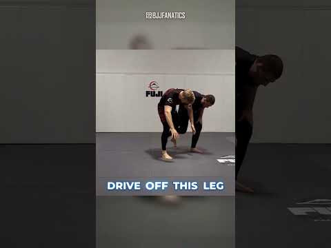 Travis Stevens Uchi Mata to Sweep in One Motion
