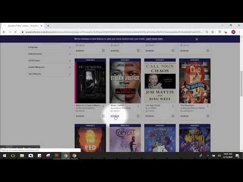 Cara Akses OverDrive Ebooks