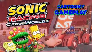 Cartoony Gameplay: Sonic Racing: CrossWorlds (Mega Man Festival) @MikesTOONTOWN