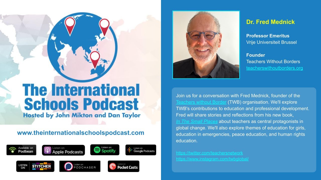 135 - A Conversation with Fred Mednick, Founder of Teachers Without Borders