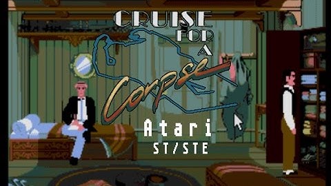Cruise for a corpse - Atari ST (1989)