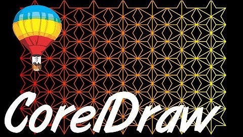 Corel Draw Tips & Tricks Geometric Pattern & PARALLEL DIMENSION tool