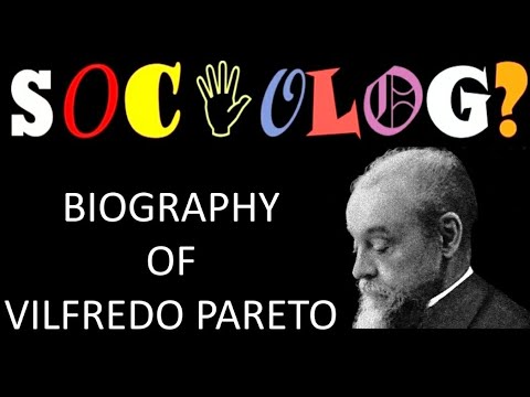 Video: Wilfredo Pareto: Biografija, Kreativnost, Karijera, Lični život