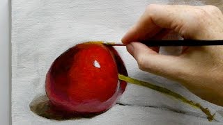 Beginners Acrylic Still Life Painting Techniques  Part 1