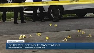 Deadly Shooting Outside River Rouge Gas Station Is Caught On Video