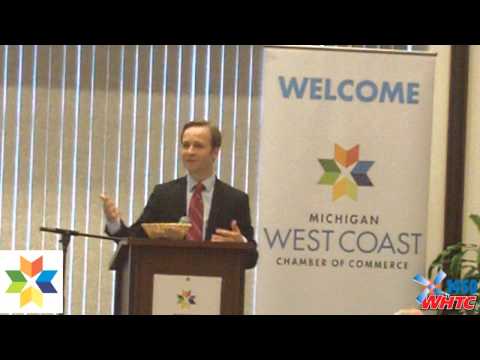 Brian Calley before Michigan West Coast Chamber Apr 14