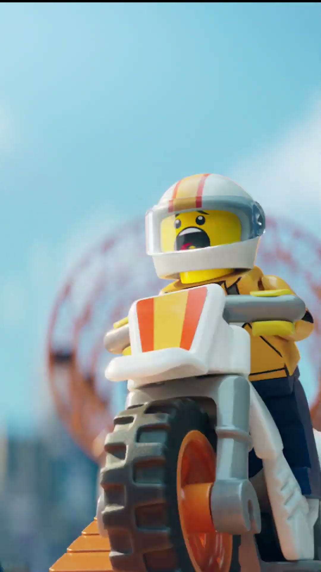 Wildest STUNTS that are totally insane! ?? LEGO City No Limits #Shorts