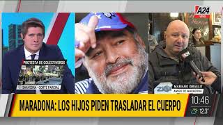 🔴 Diego Maradona: los hijos piden trasladar el cuerpo
