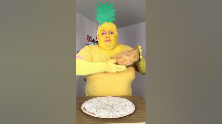 Pineapple Pizza man 👀