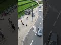 Warsaw on top of a street bridge July 10, 2024