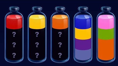 Magic Sort Levels 16-17-18-19-20 Gameplay Walkthrough