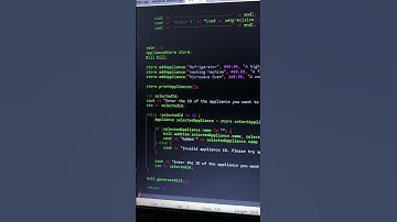 appliance store c++ #codelife #codemasters #coderstokyo #codinglife #codingninja #coders #coding
