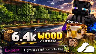 Lightless Saplings Changed EVERYTHING… (6.4K/HR Farm) | RainyDay Minecraft Skyblock S7 Ep.06