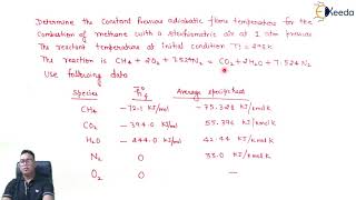 Numerical on Adiabatic Flame Temperature - Combustion of Reactive Mixtures - Power Engineering Numerical on Adiabatic Flame Temperature - Combustion of Reactive Mixtures - Power Engineering