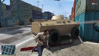 Gta 5 - Michael Port Rampage Ten Star Escape