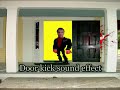 Door kick sound effect