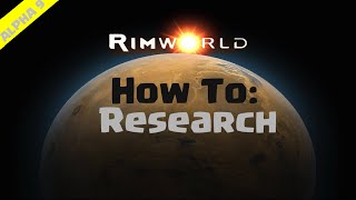 RimWorld Beginner s Guide How To Research